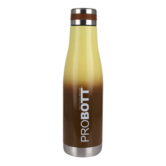 Probott Companion 750ml Stainless Steel Water Bottles, Thermoses Vacuum Insulated Flask, Brown