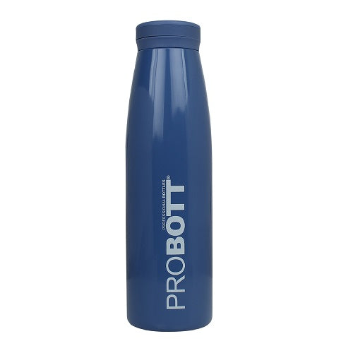 Probott Aquatic 1000ml Vacuum Insulated Flask Bottle, Stainless Steel Hot and Cold Water Bottles, Blue