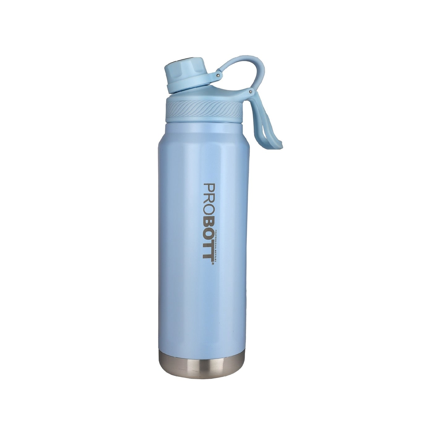 Probott Tourister 550ml Hot & Cold Vacuum Insulated Flask Sipper Bottle, Sky Blue