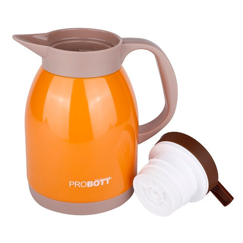 PROBOTT Thermosteel Espresso Tea Coffee Pot 1600ml -Orange PB 1600-77