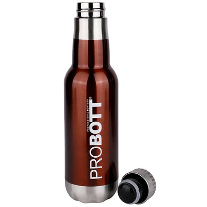 Probott Magnum Hot & Cold Stainless Steel Water Bottles, Vacuum Insulated Flask Bottles, 500 ml, Red