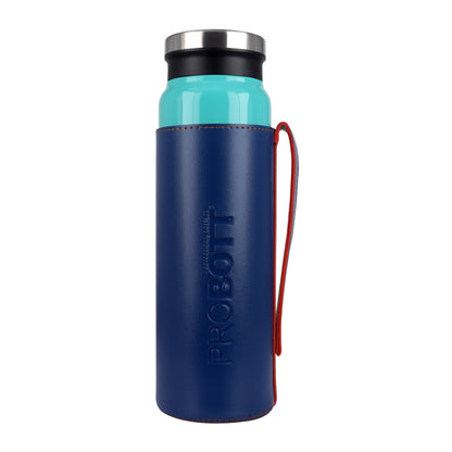 Probott Carry 750ml Water Bottle, Stainless Steel Water Bottles, Vacuum Insulated Flask Bottles,Blue