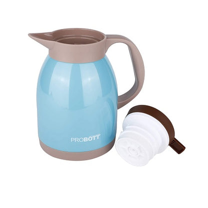 PROBOTT Thermosteel Espresso Tea Coffee Pot 1300ml -Light Blue PB 1300-77