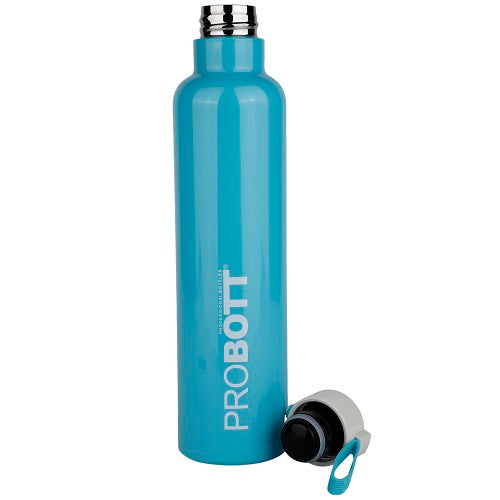 Probott Bang 750ml Thermoses Vacuum Insulated Flask Sports Bottle, Stainless Steel Water Bottles, Light Blue