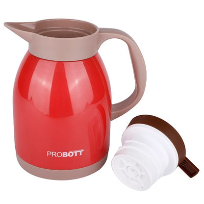 PROBOTT Thermosteel Espresso Tea Coffee Pot 1600ml -Pink PB 1600-77