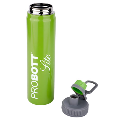 PROBOTT LITE SIP 1000ml Single Walled Stainless Steel Water Bottle, Green