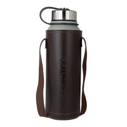 Probott Hulk 1500ml Stainless Steel Hot & Cold Water Bottle, Vacuum Insulated Flask Bottles, Grey