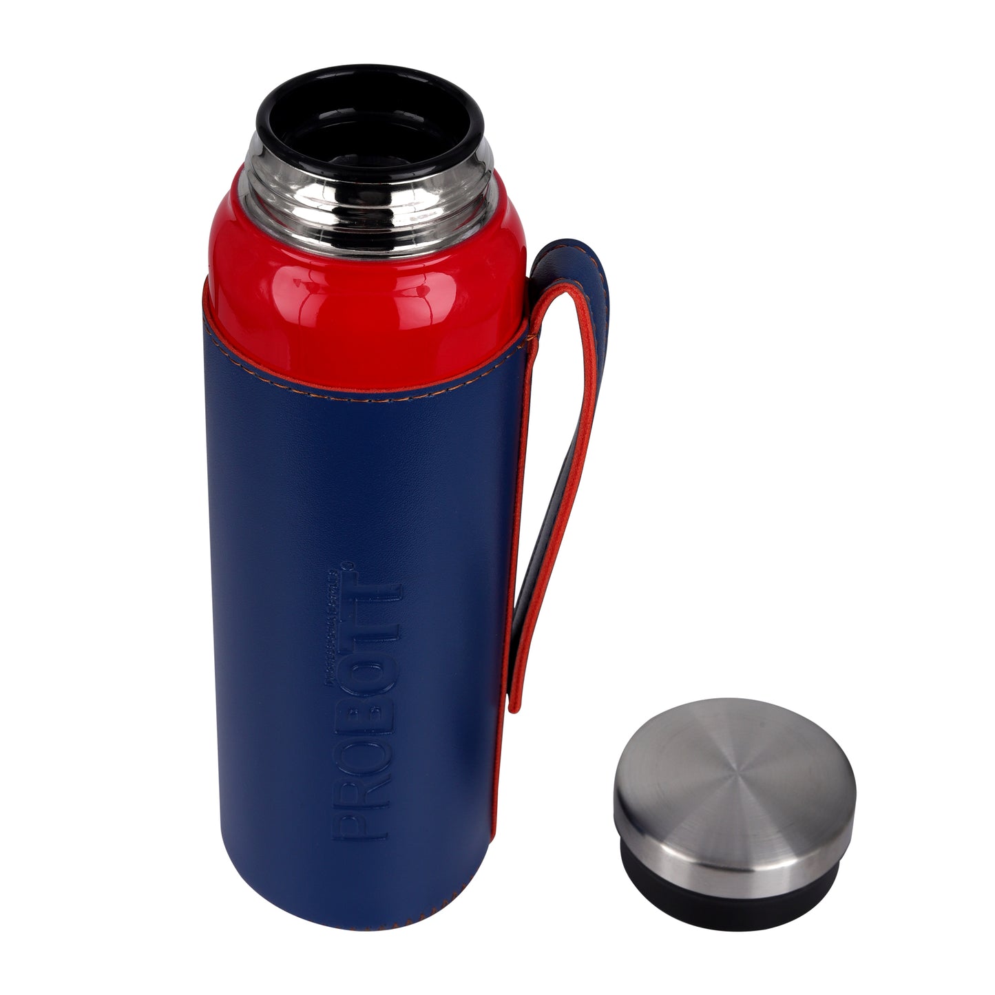 Probott Carry 750ml Water Bottle, Stainless Steel Water Bottles, Vacuum Insulated Flask Bottles, Red