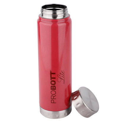 PROBOTT LITE Freeze Single Walled Stainless Steel Water Bottle 1000ml -Pink PL 1000-01