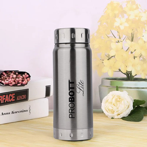 PROBOTT LITE Freeze Single Walled Stainless Steel Water Bottle 1200ml -Silver PL 1200-01