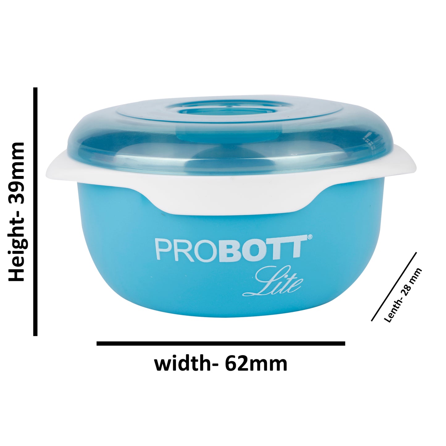 PROBOTT LITE Stainless Steel MUNCHY Lunch Box Household Container -Blue PBH 6016