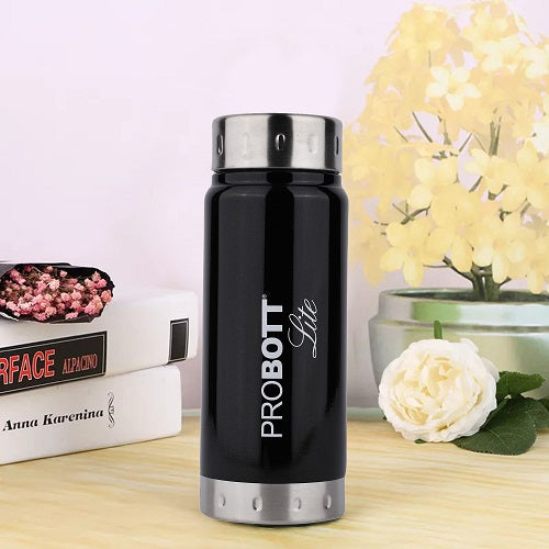 PROBOTT LITE Freeze Single Walled Stainless Steel Water Bottle 1200ml -Black PL 1200-01