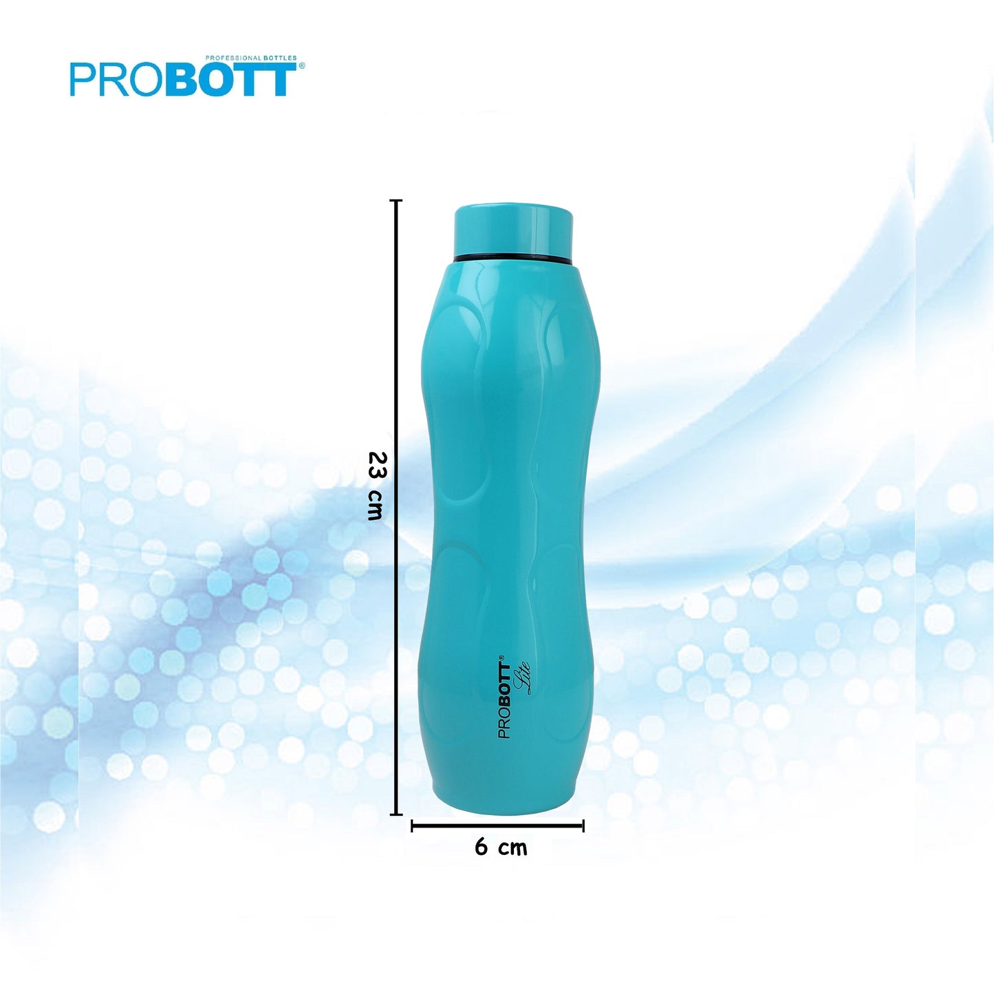 PROBOTT LITE Ocean 600ml Single Wall Stainless Steel Water Bottle Without Vacuum Tech, Blue