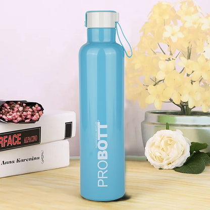 Probott Bang 750ml Thermoses Vacuum Insulated Flask Sports Bottle, Stainless Steel Water Bottles, Light Blue