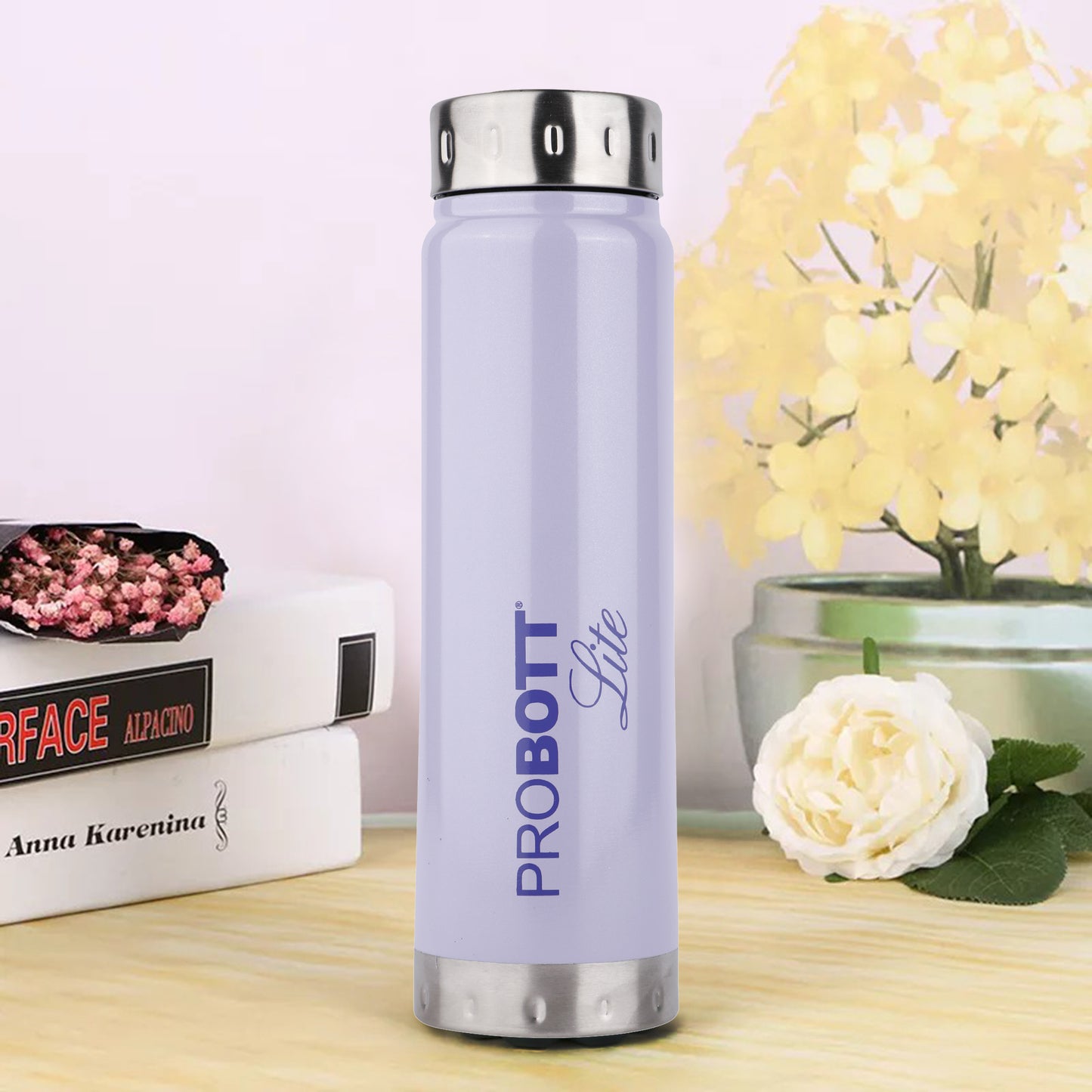 PROBOTT LITE Freeze Single Walled Stainless Steel Water Bottle 1500ml -Light Purple PL 1500-01