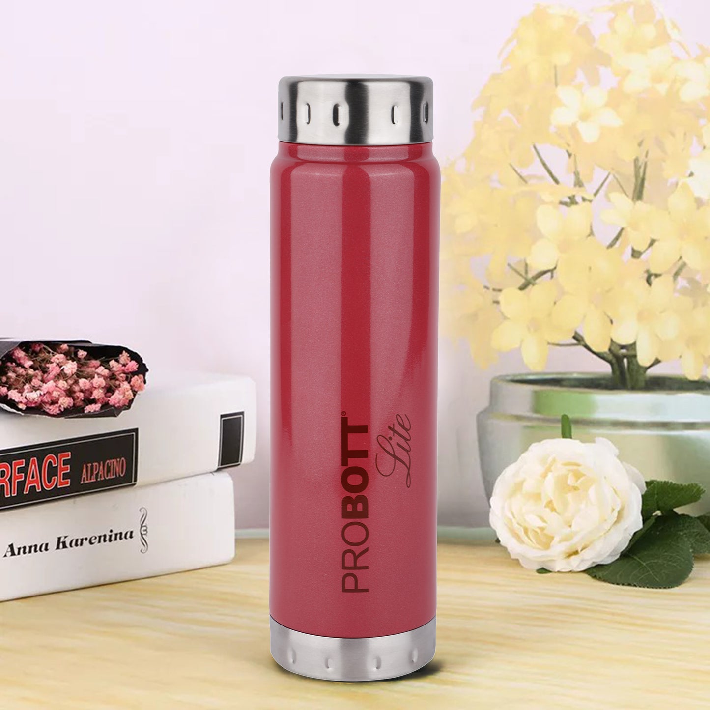 PROBOTT LITE Freeze Single Walled Stainless Steel Water Bottle 1500ml -Pink PL 1500-01