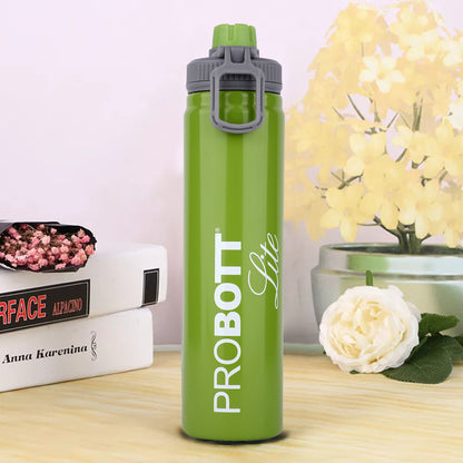 PROBOTT LITE SIP 1000ml Single Walled Stainless Steel Water Bottle, Green