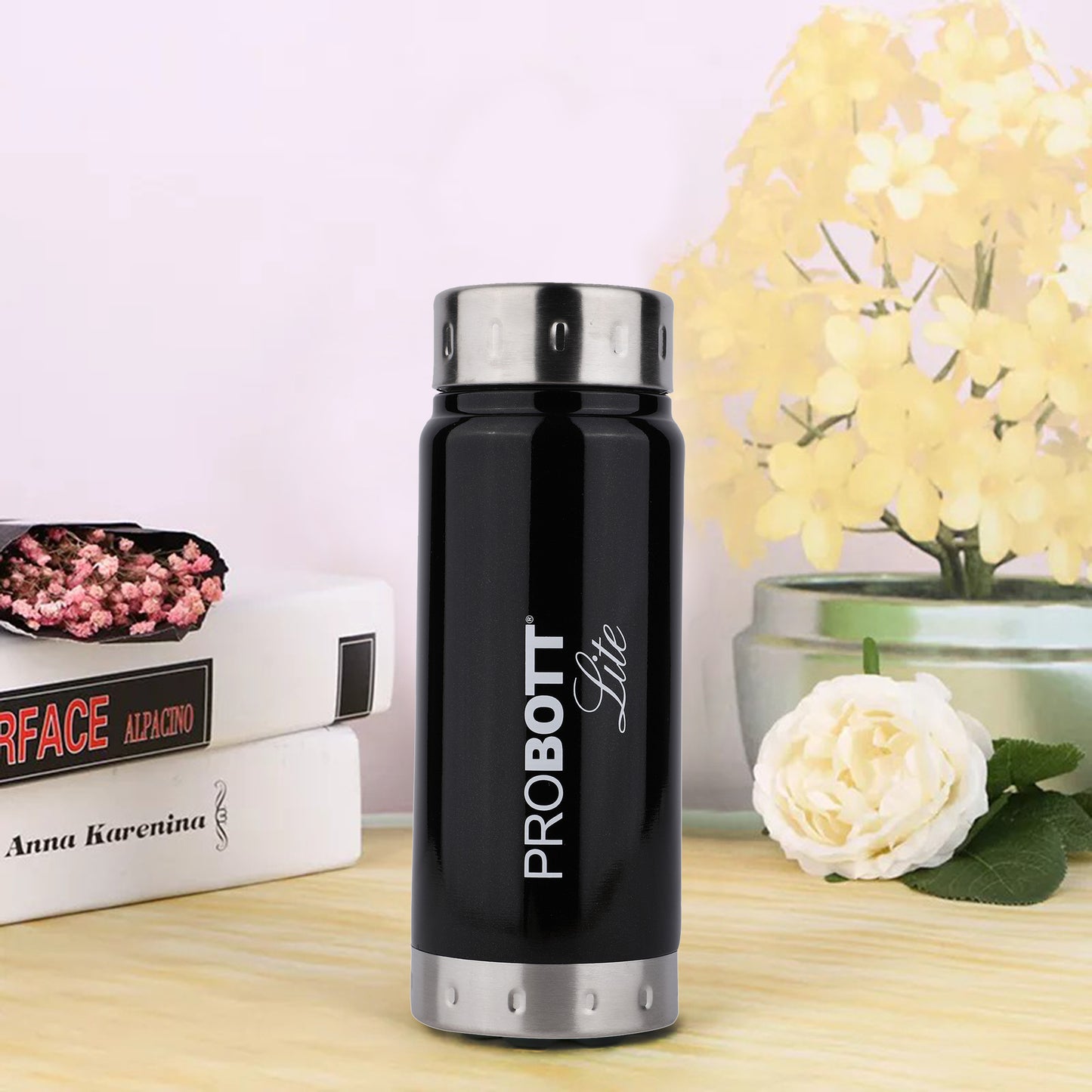 PROBOTT LITE Freeze Single Walled Stainless Steel Water Bottle 750ml -Black PL 750-01