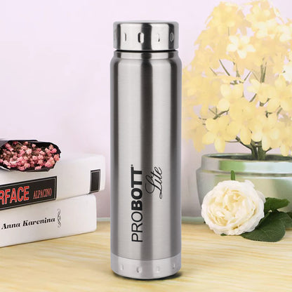 PROBOTT LITE Freeze Single Walled Stainless Steel Water Bottle 1000ml -Silver PL 1000-01