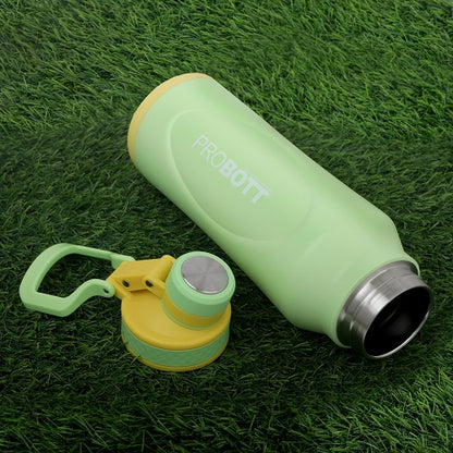 Probott Life Style Stainless Steel Hot and Cold 1200ml Water Bottle, Vacuum Insulated Flask Bottle, Green