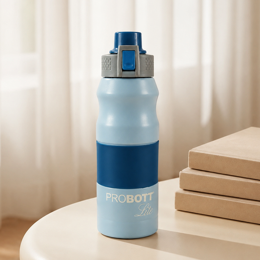 PROBOTT LITE Bliss 700ml Single Walled Stainless Steel Water Bottle, Blue