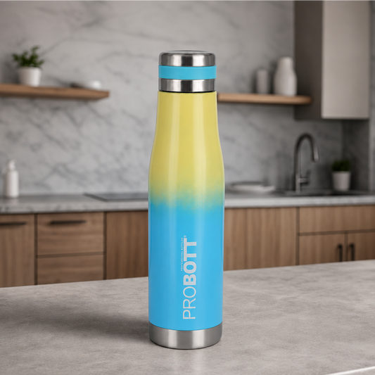 Probott Companion 500ml Stainless Steel Water Bottles, Thermoses Vacuum Insulated Flask, Blue