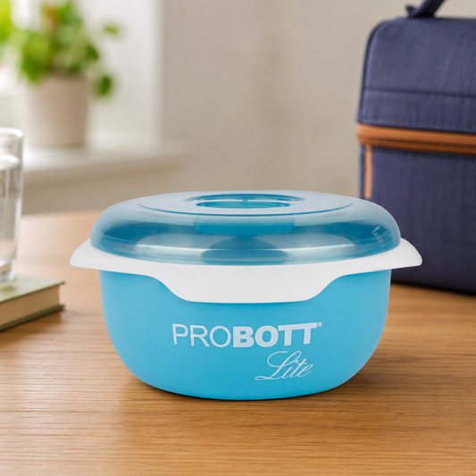 PROBOTT LITE Stainless Steel MUNCHY Lunch Box Household Container -Blue PBH 6016