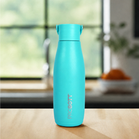 Probott Trendy 480ml Stainless Steel Water Bottles, Vacuum Insulated Flask Bottles, Blue | Hot and Cold | Easy to Carry | Leak Proof