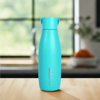 Probott Trendy 480ml Stainless Steel Water Bottles, Vacuum Insulated Flask Bottles, Blue | Hot and Cold | Easy to Carry | Leak Proof