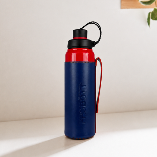 Probott Sippy 750 ml Stainless Steel Water Bottles, Vacuum Insulated Flask Bottles, Red | Hot and Cold | Easy to Carry | Leak Proof