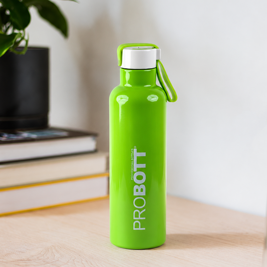 Probott Bang 750ml Thermoses Vacuum Insulated Flask Sports Bottle, Stainless Steel Water Bottles, Light Green