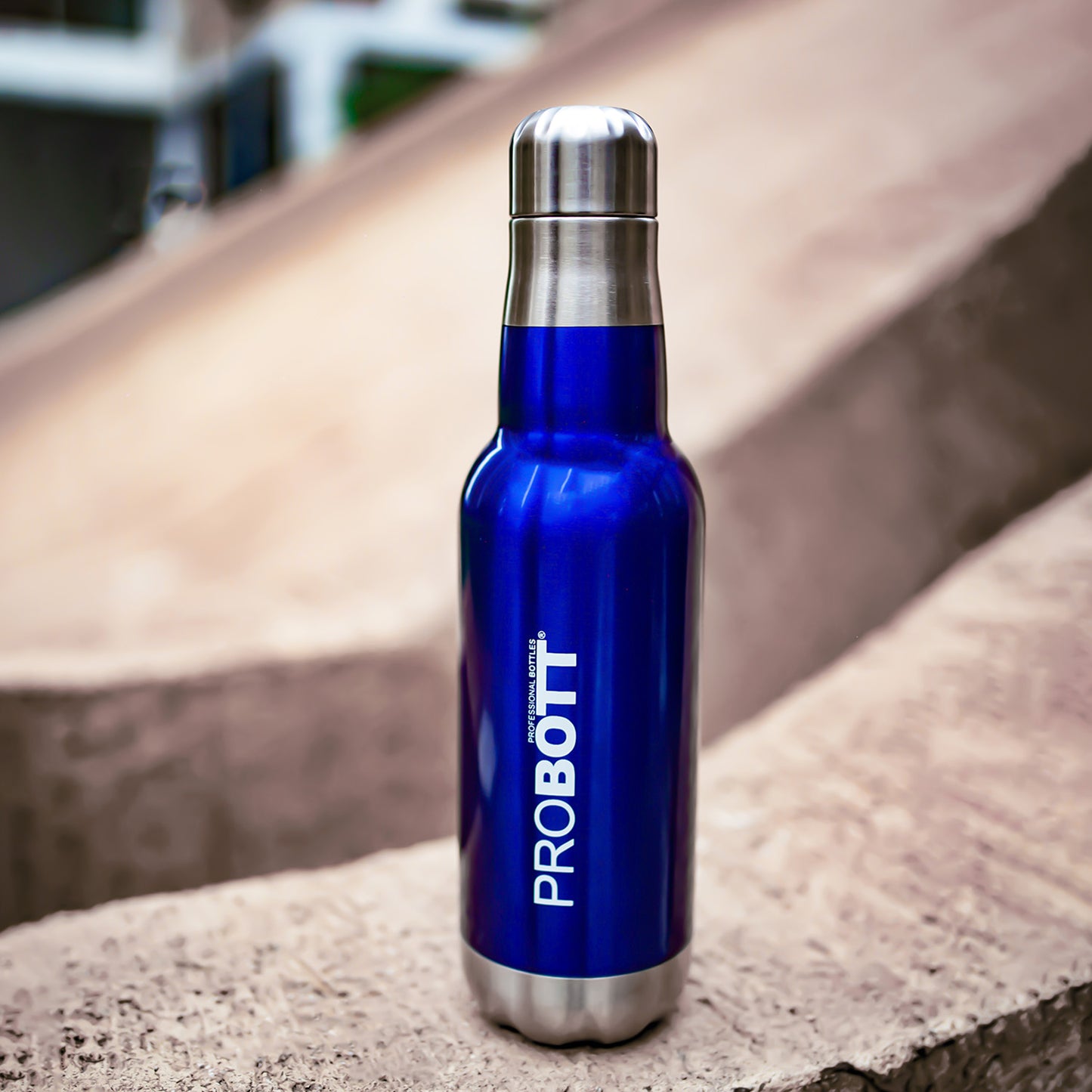Probott Magnum Hot & Cold Stainless Steel Water Bottles, Vacuum Insulated Flask Bottles, 750 ml, Blue