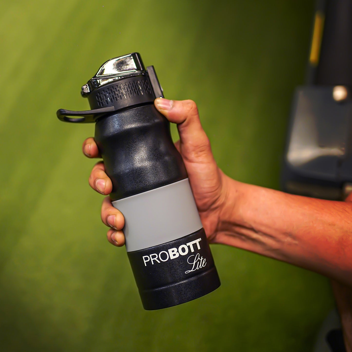 PROBOTT LITE Bliss 850ml Single Walled Stainless Steel Water Bottle, Black