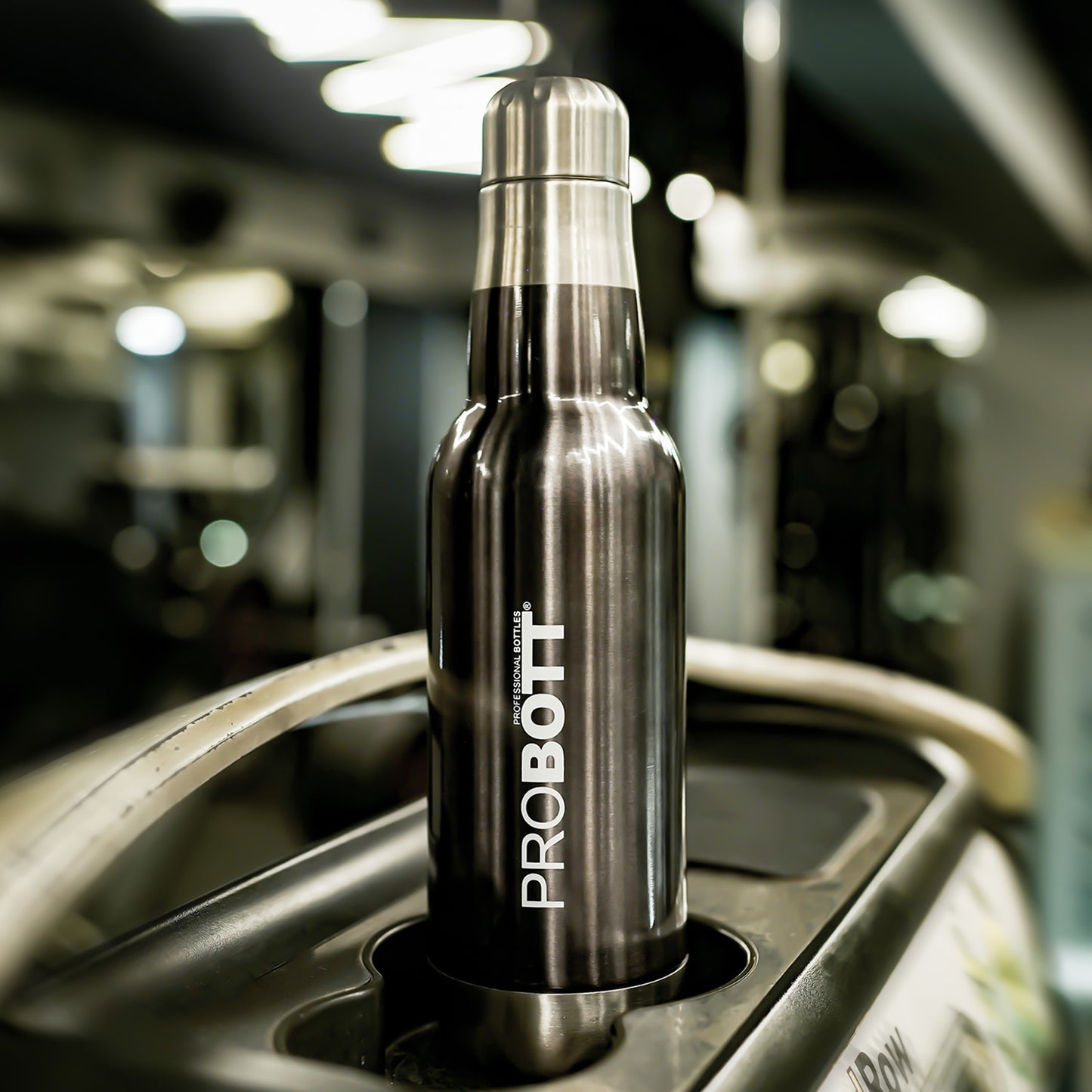 Probott Magnum Hot & Cold Stainless Steel Water Bottles, Vacuum Insulated Flask Bottles, 500 ml, Grey