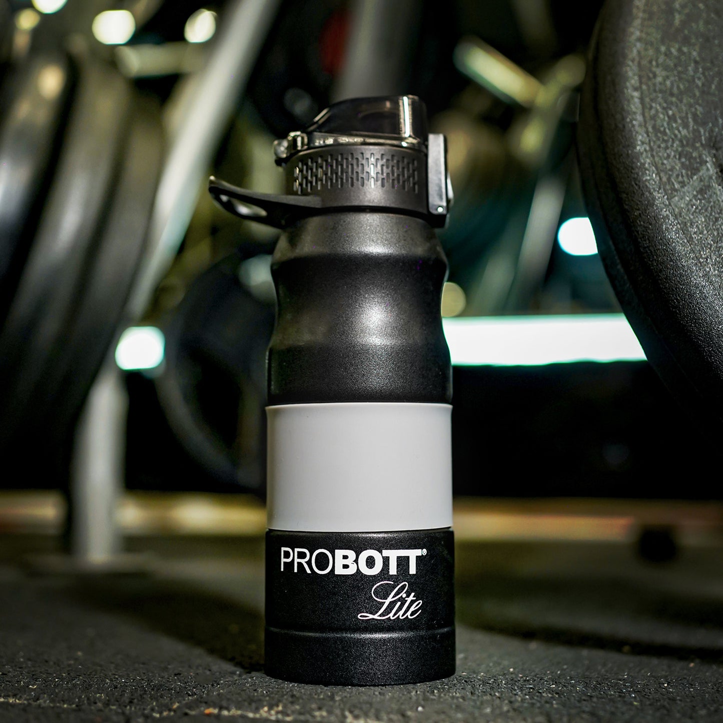 PROBOTT LITE Bliss 850ml Single Walled Stainless Steel Water Bottle, Black