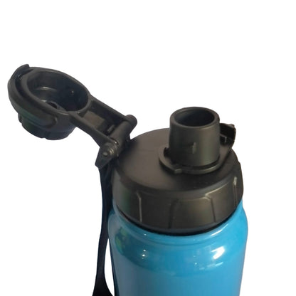 Probott Adventure 700 ml Stainless Steel Water Bottles, Vacuum Insulated Flask Bottles, Blue+Black | Hot and Cold | Easy to Carry | Leak Proof