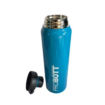 Probott Sippy 750 ml Stainless Steel Water Bottles, Vacuum Insulated Flask Bottles, Blue | Hot and Cold | Easy to Carry | Leak Proof