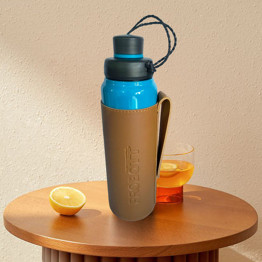 Probott Sippy 750 ml Stainless Steel Water Bottles, Vacuum Insulated Flask Bottles, Blue | Hot and Cold | Easy to Carry | Leak Proof