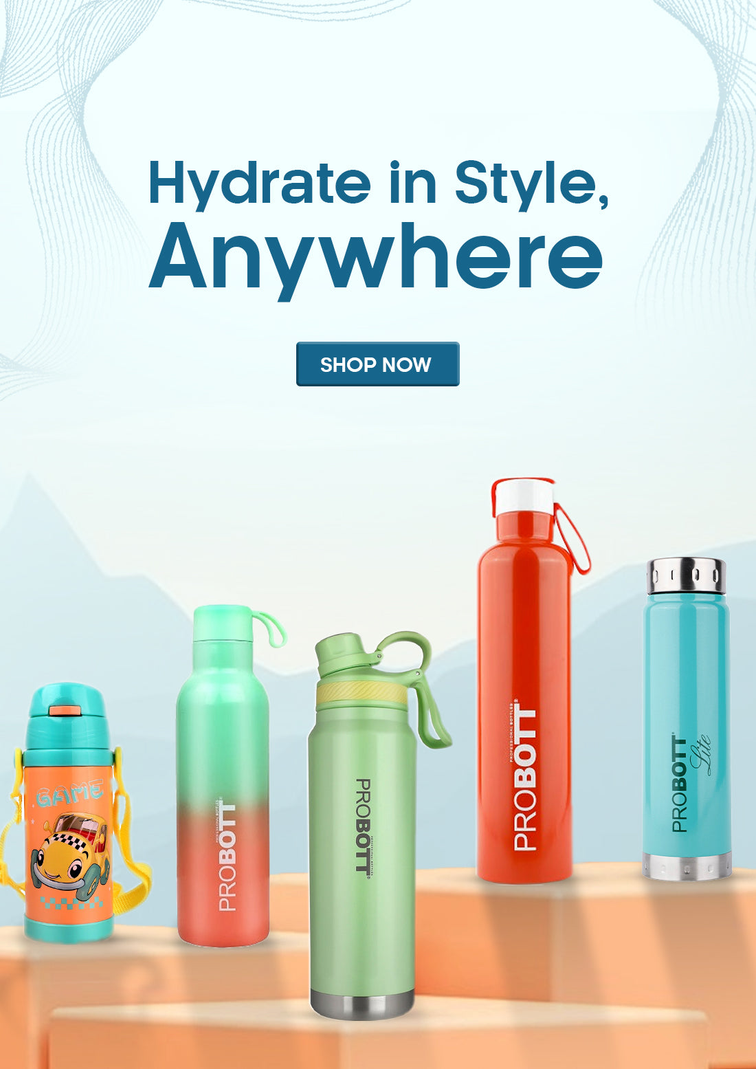 Flask water bottle online online